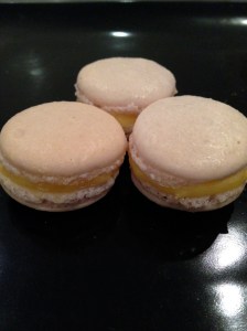 Makron med sitronkrem